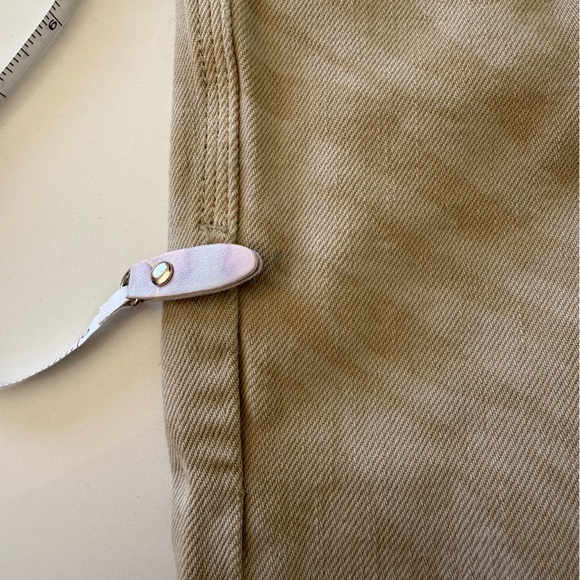 Banana Republic-Heritage-Khaki Tan-Zebra-Zipper Detail-Skinny-Pant-Safari-28 - Picture 5 of 15